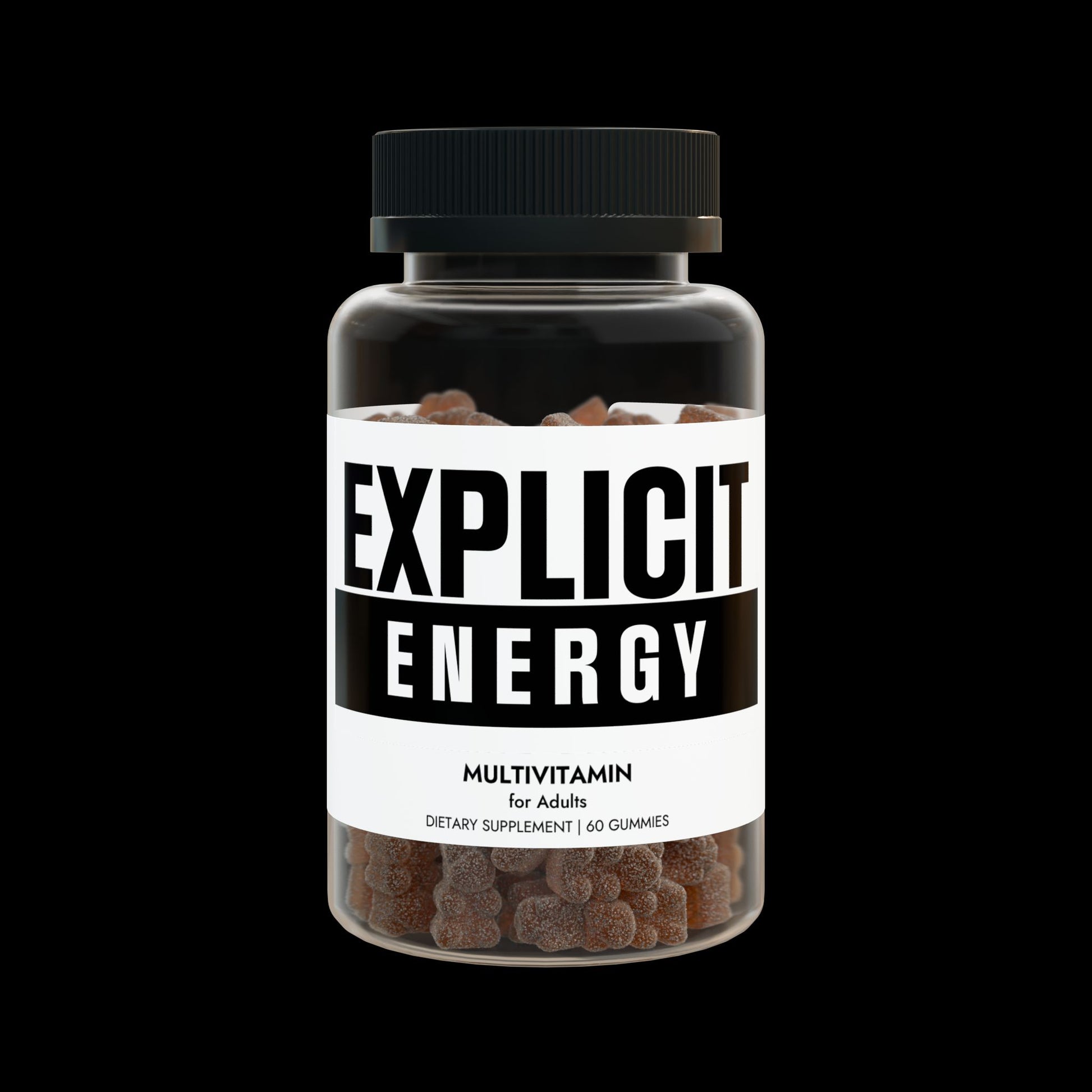 Explicit Energy Multivitamin Gummies for Adults: Daily Health & Immune Support (60 Count)