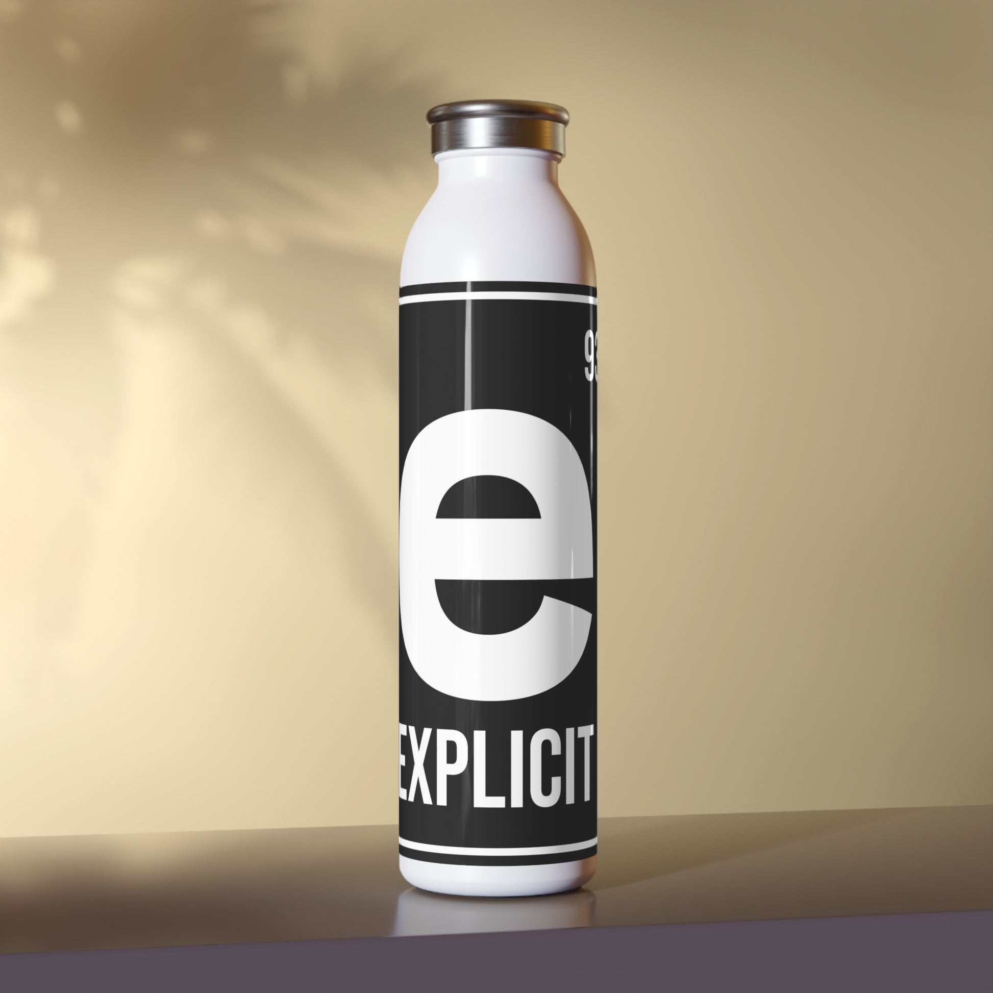 Explicit Energy Bottle: 20oz Stainless Steel Insulated Gym Bottle