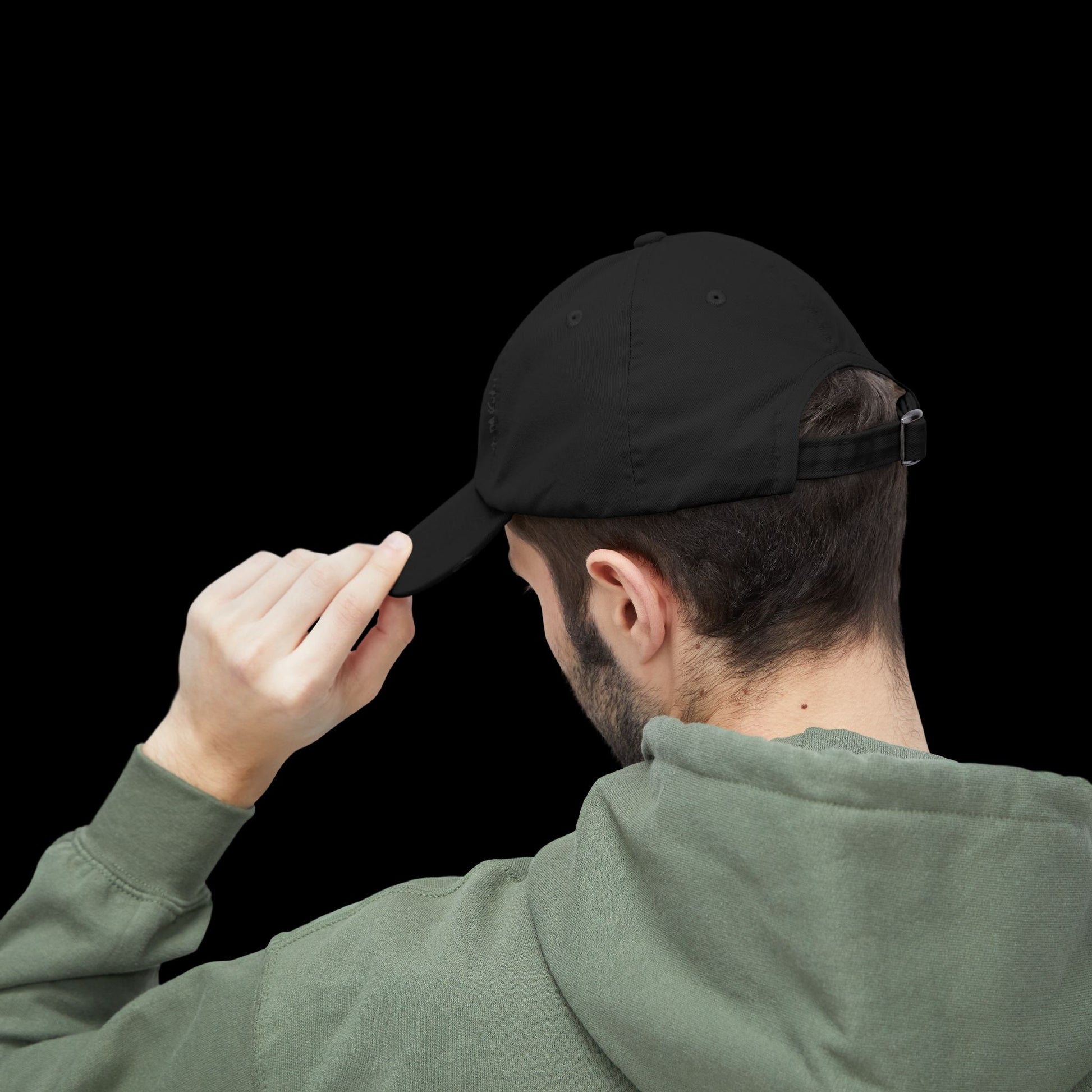 Explicit Distressed Cap: Unisex Casual Streetwear Hat