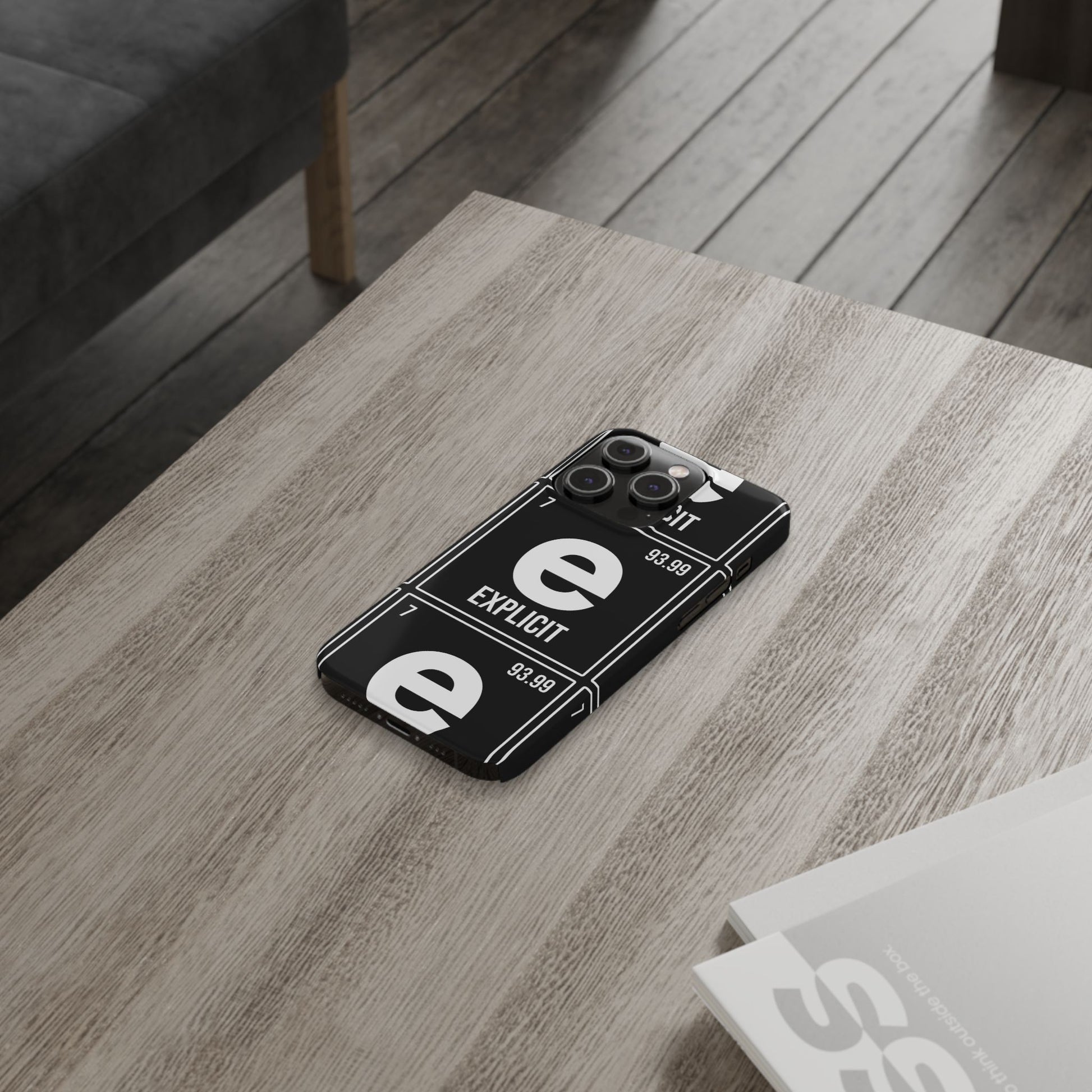 Explicit E Slim Phone Case: Urban Style & Protective Cover