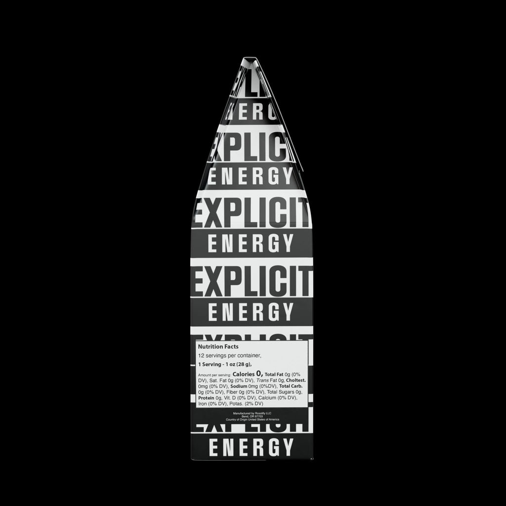 Explicit Energy Medium Roast Blend: Regular, Medium Roast, Sweet & Zesty (12oz / 340g)