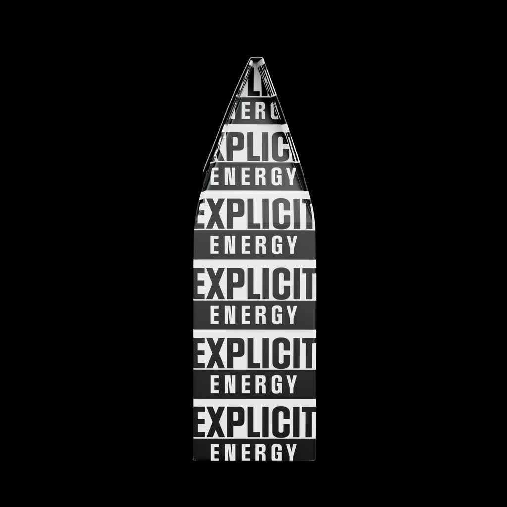Explicit Energy Coffee Blend: Dark French Roast, Bold & Intense (12oz / 340g)