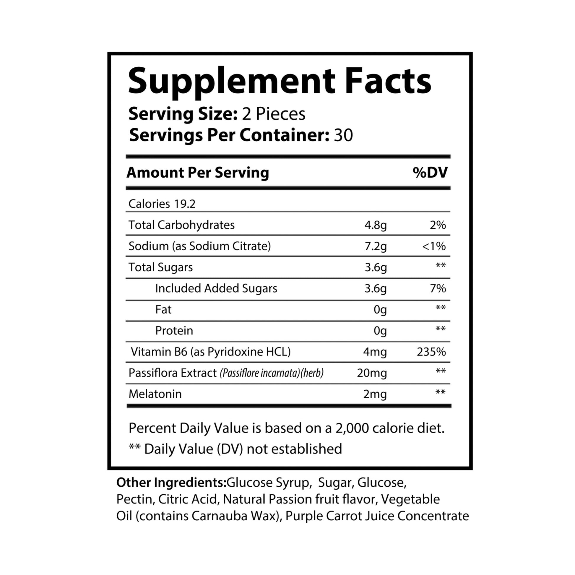 Explicit Energy Sleep Well Gummies: Melatonin for Enhanced Sleep & Antioxidant Support (60 Count)