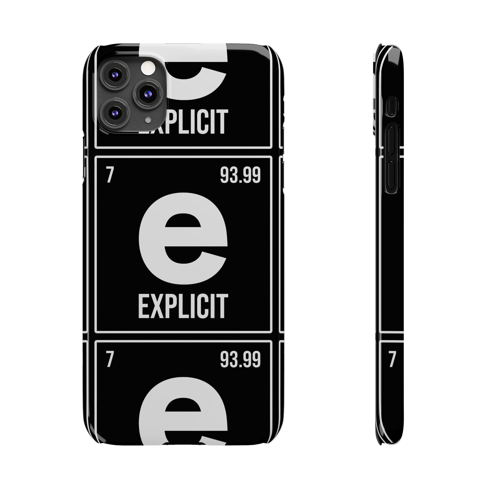 Explicit E Slim Phone Case: Urban Style & Protective Cover