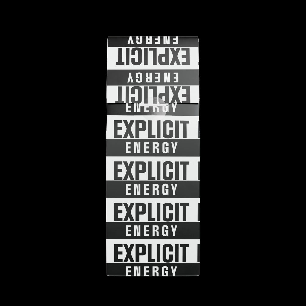 Explicit Energy Coffee Blend: Dark French Roast, Bold & Intense (12oz / 340g)