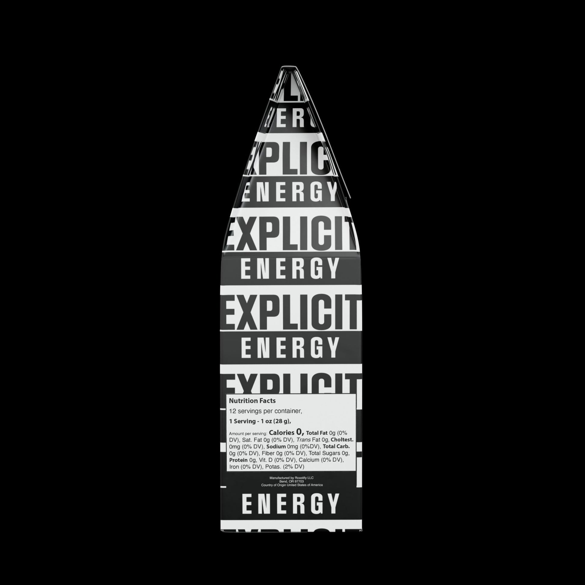 Explicit Energy Light Roast Blend: Regular, Light Roast, Crisp & Fruity (12oz / 340g)