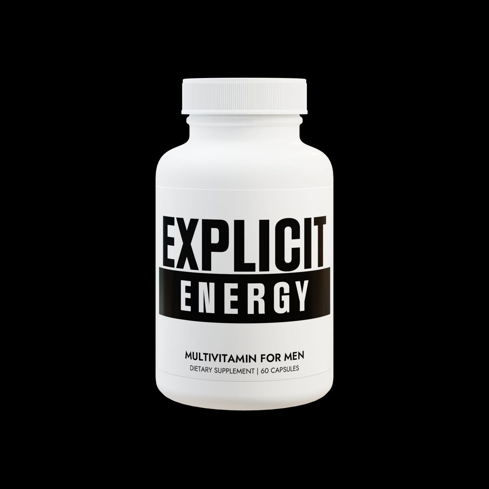 Explicit Energy Multivitamin for Men: Daily Vitality & Immune Support (60 Capsules)