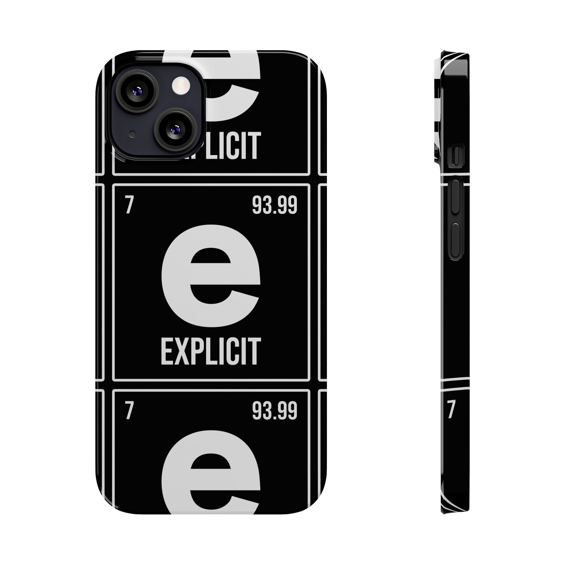 Explicit E Slim Phone Case: Urban Style & Protective Cover
