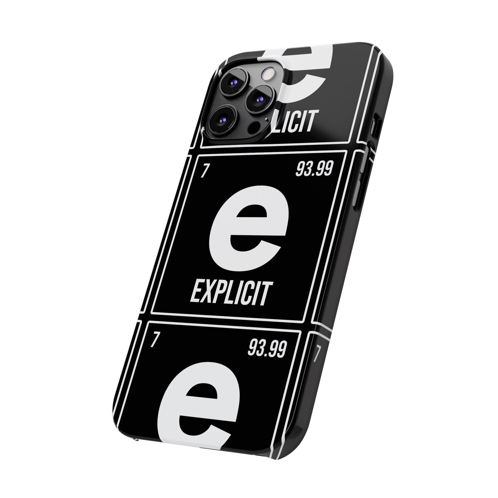 Explicit E Slim Phone Case: Urban Style & Protective Cover