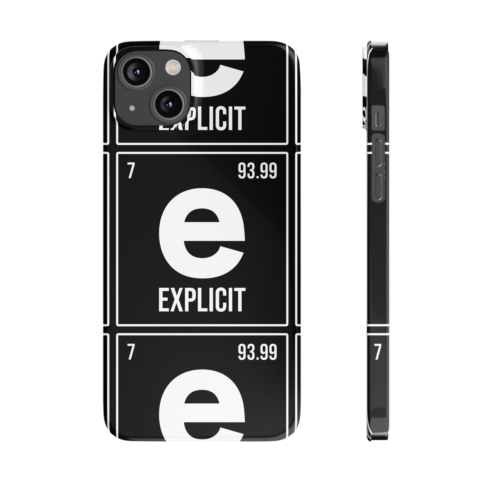 Explicit E Slim Phone Case: Urban Style & Protective Cover