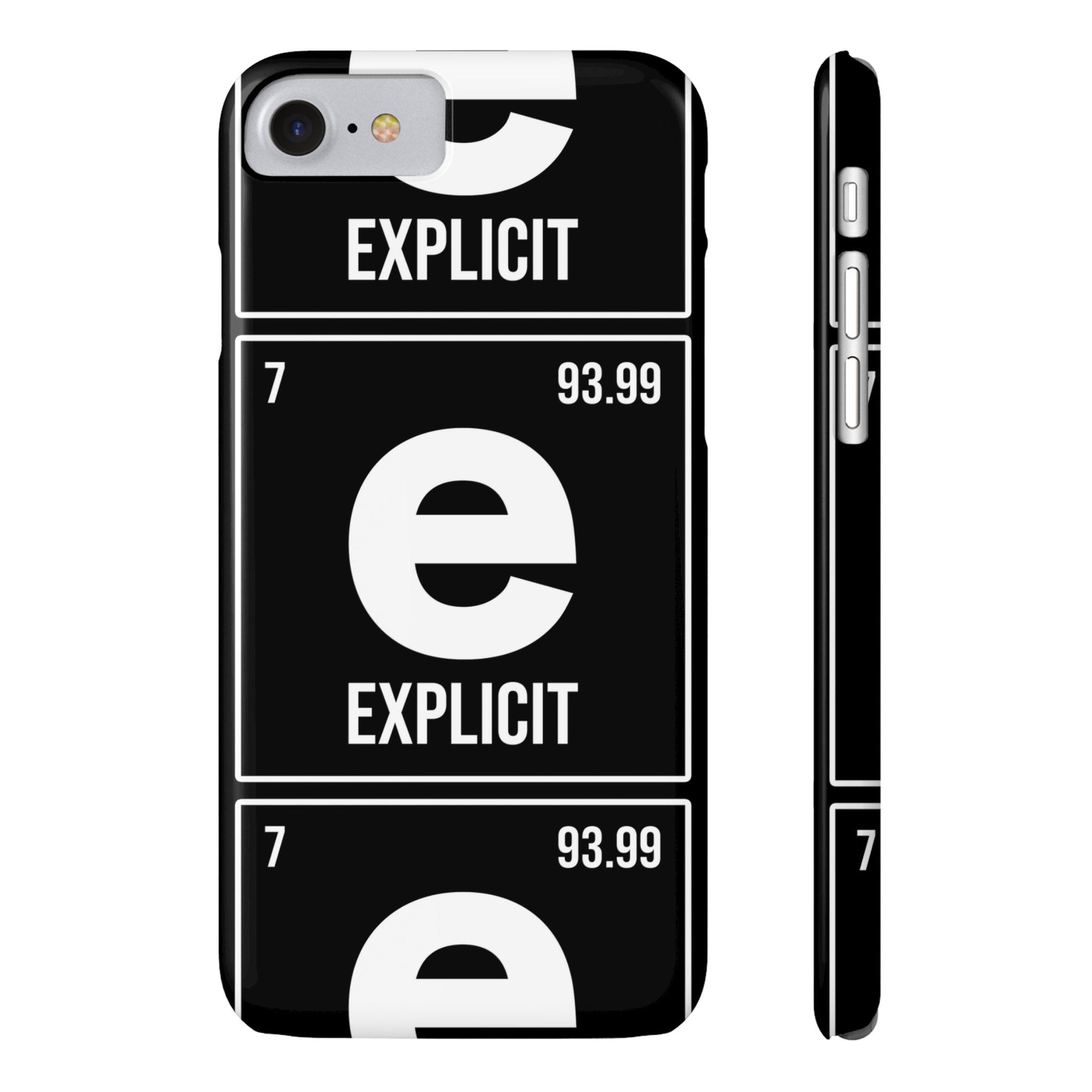 Explicit E Slim Phone Case: Urban Style & Protective Cover