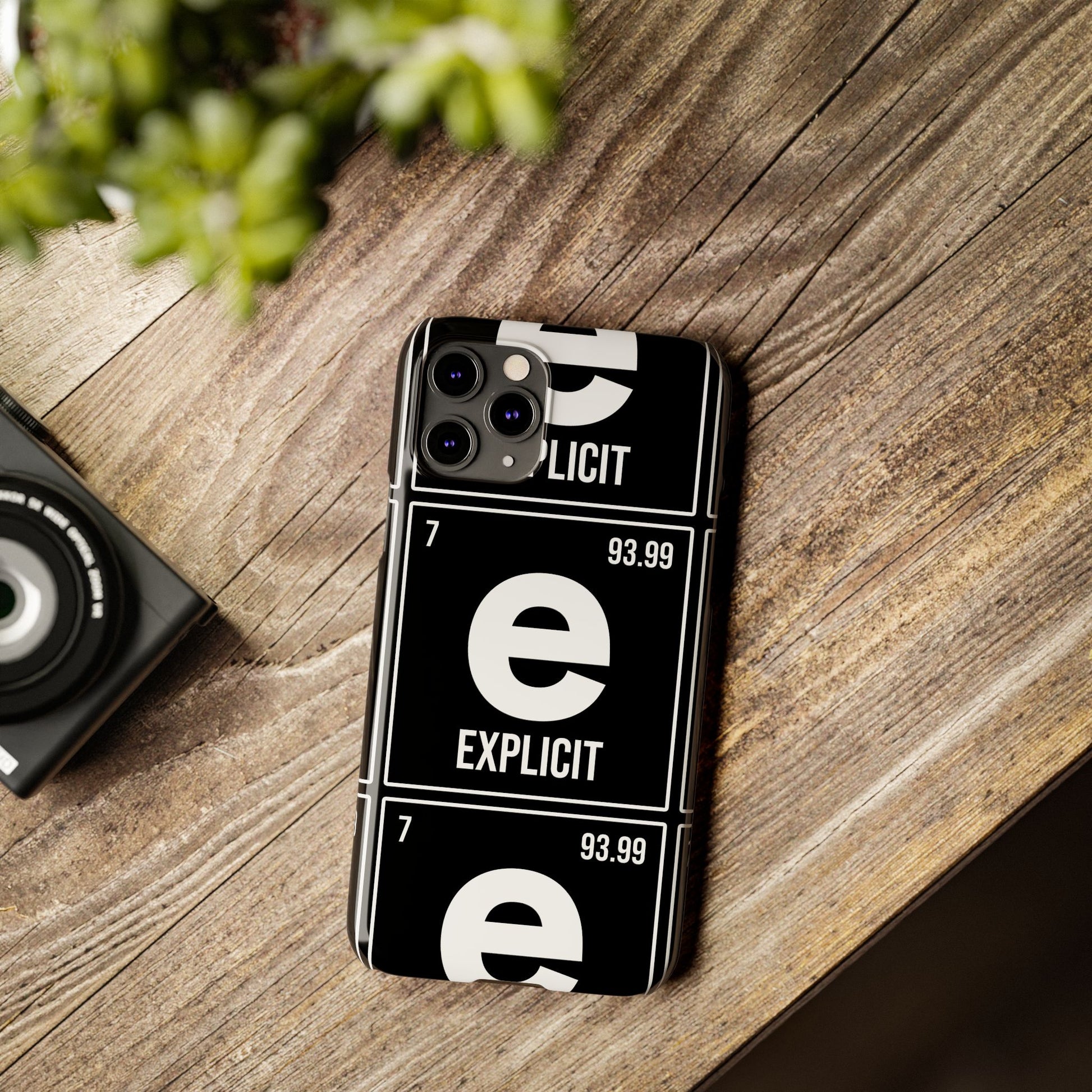 Explicit E Slim Phone Case: Urban Style & Protective Cover