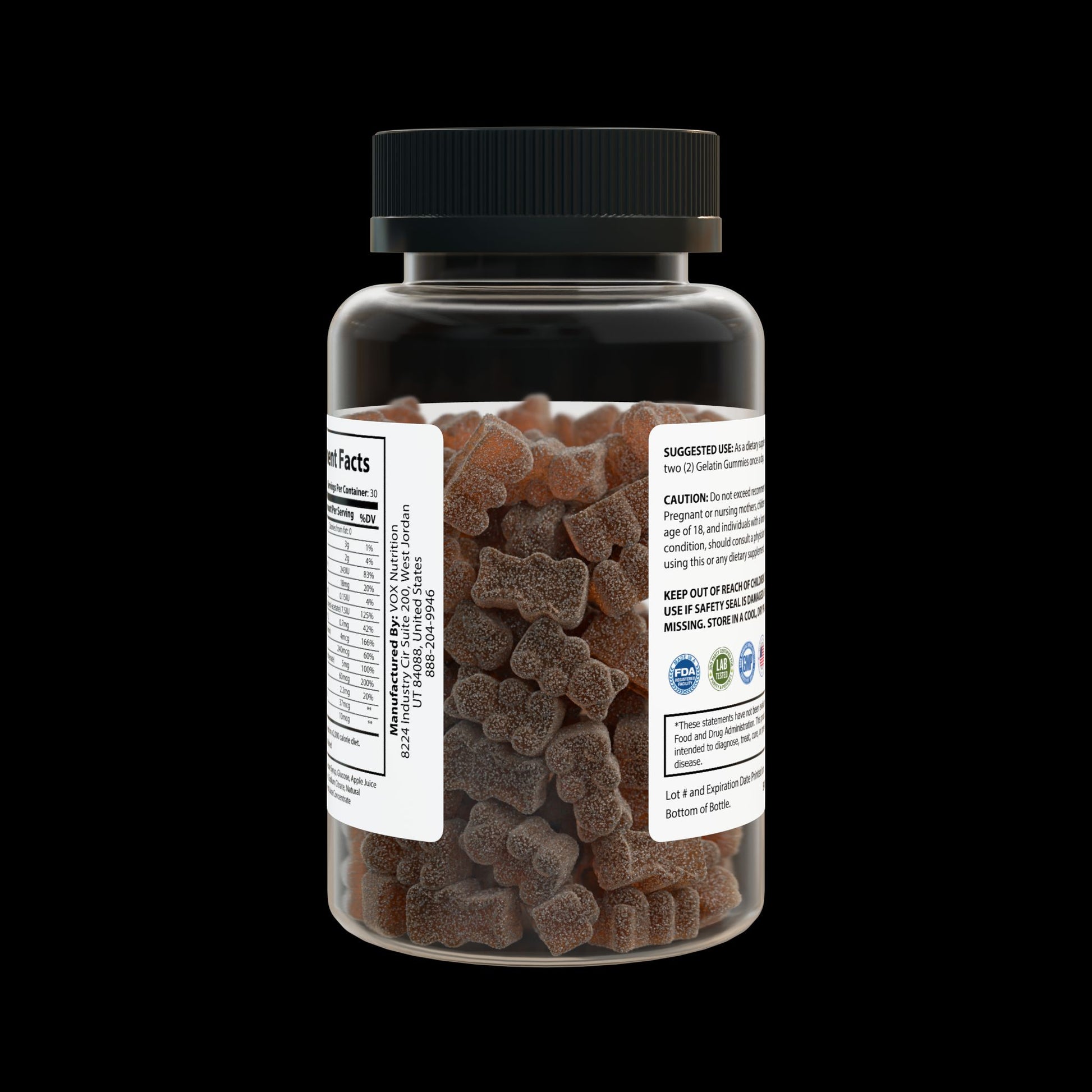 Explicit Energy Multivitamin Gummies for Adults: Daily Health & Immune Support (60 Count)