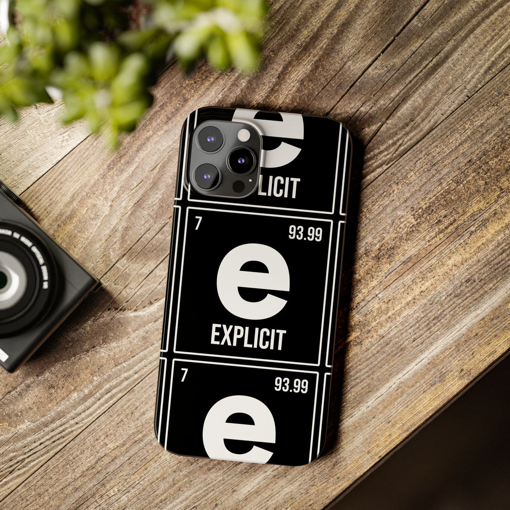 Explicit E Slim Phone Case: Urban Style & Protective Cover