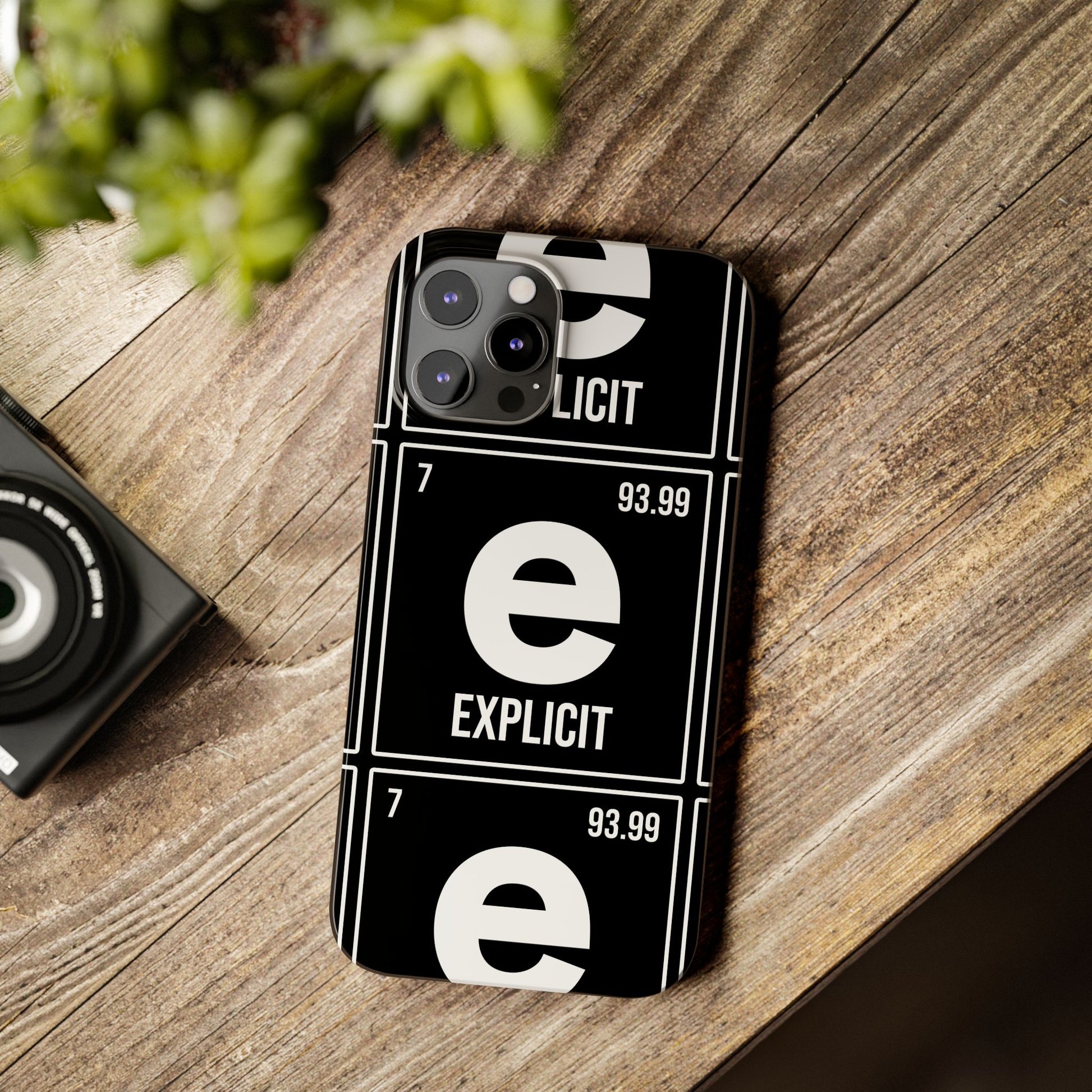 Explicit E Slim Phone Case: Urban Style & Protective Cover
