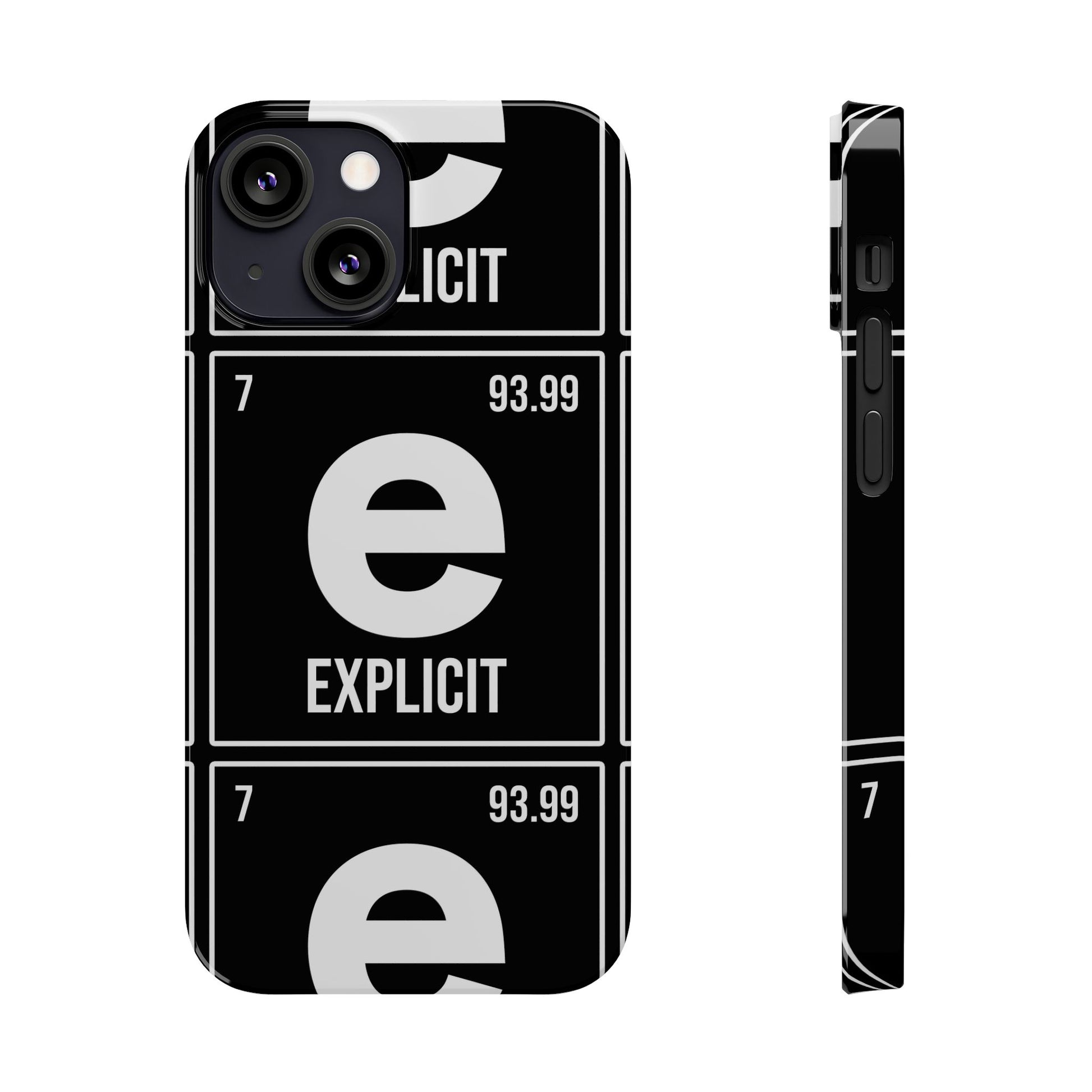 Explicit E Slim Phone Case: Urban Style & Protective Cover