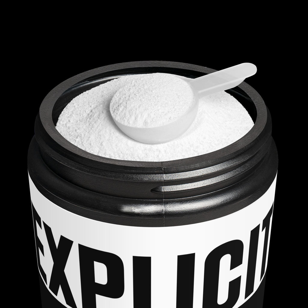 Explicit Energy Pre-Workout Supplement Fruit Punch: Performance, Pump & Energy (204g, 7.1oz)