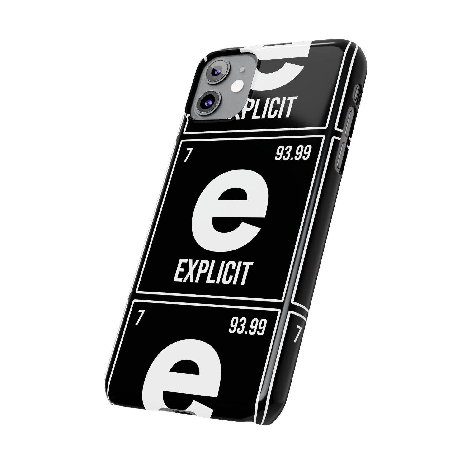 Explicit E Slim Phone Case: Urban Style & Protective Cover