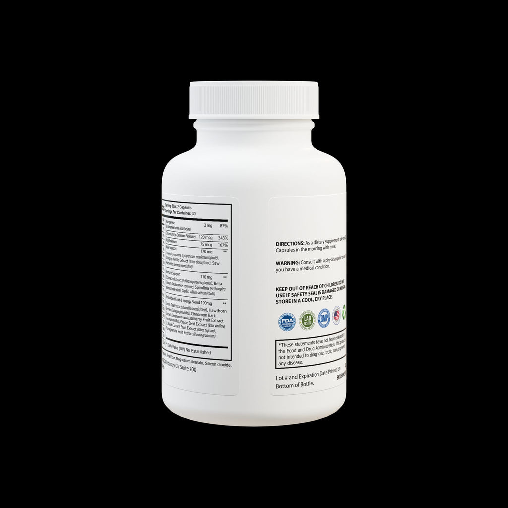 Explicit Energy Multivitamin for Men: Daily Vitality & Immune Support (60 Capsules)