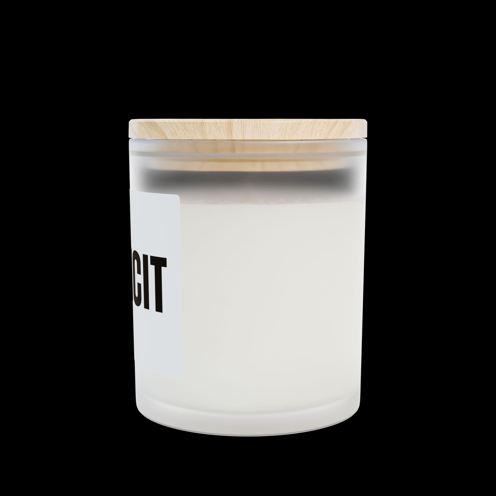 Explicit Scented Candle - Frosted Glass Home Decor & Aromatherapy Gift for Men & Women