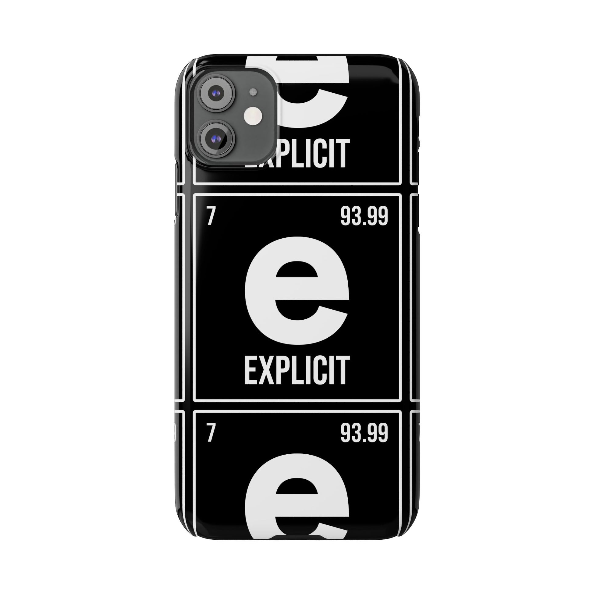 Explicit E Slim Phone Case: Urban Style & Protective Cover