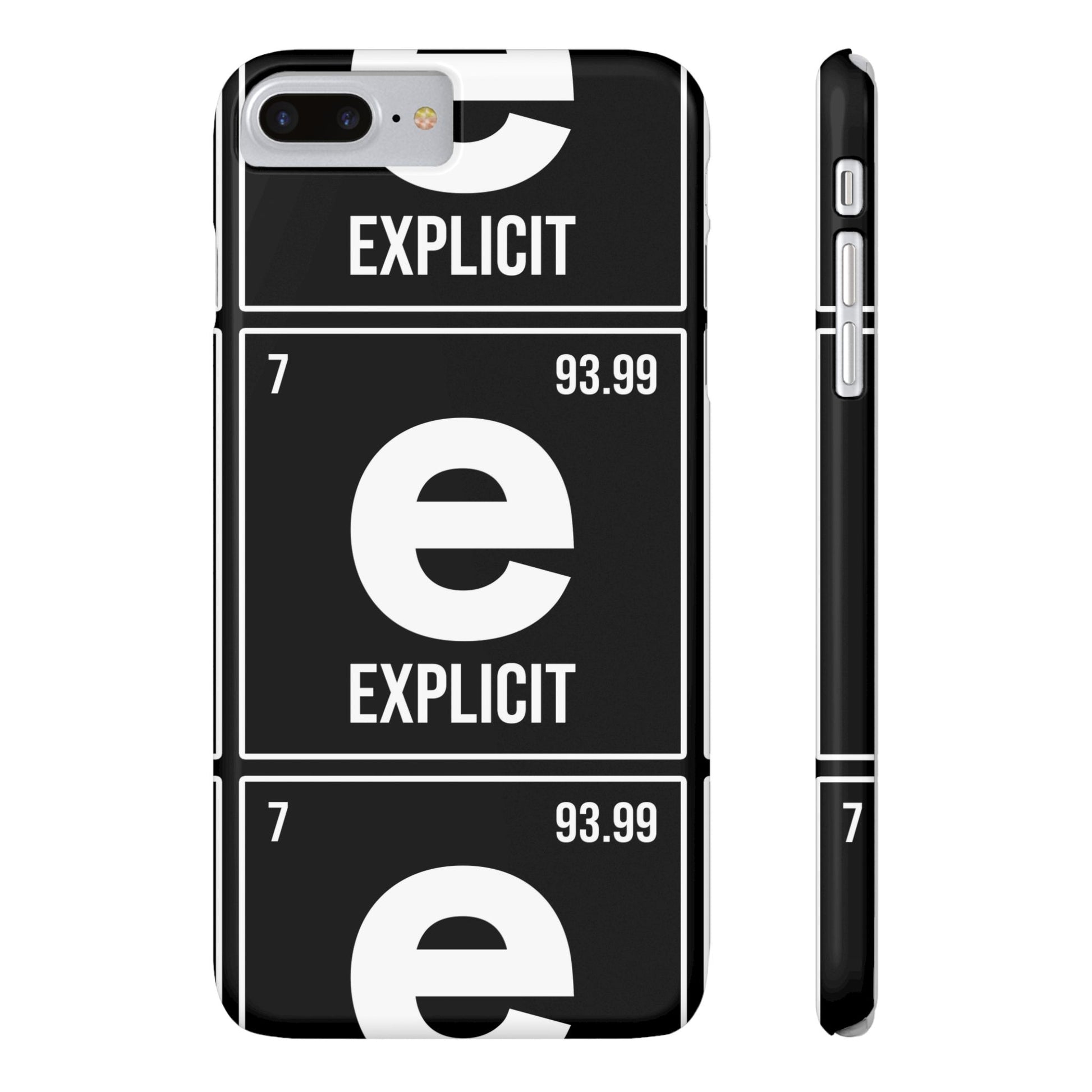 Explicit E Slim Phone Case: Urban Style & Protective Cover