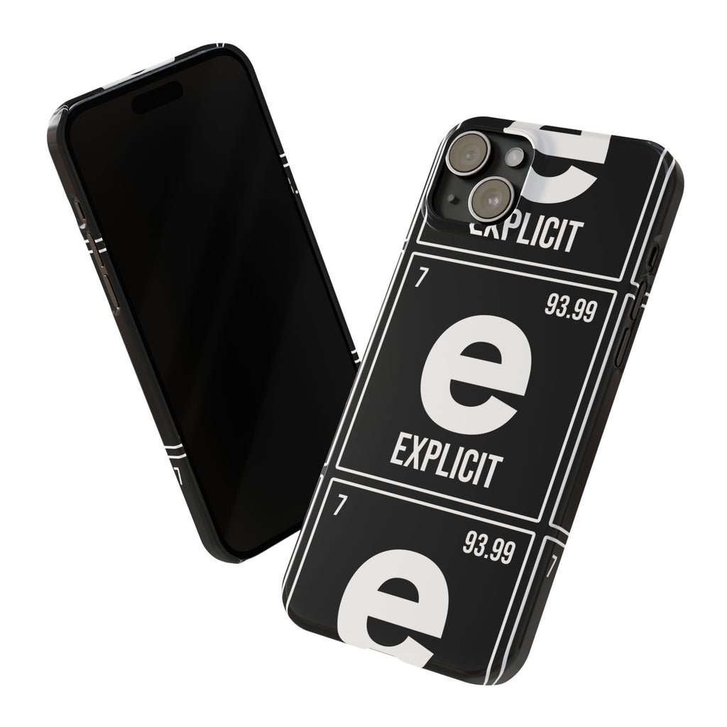Explicit E Slim Phone Case: Urban Style & Protective Cover