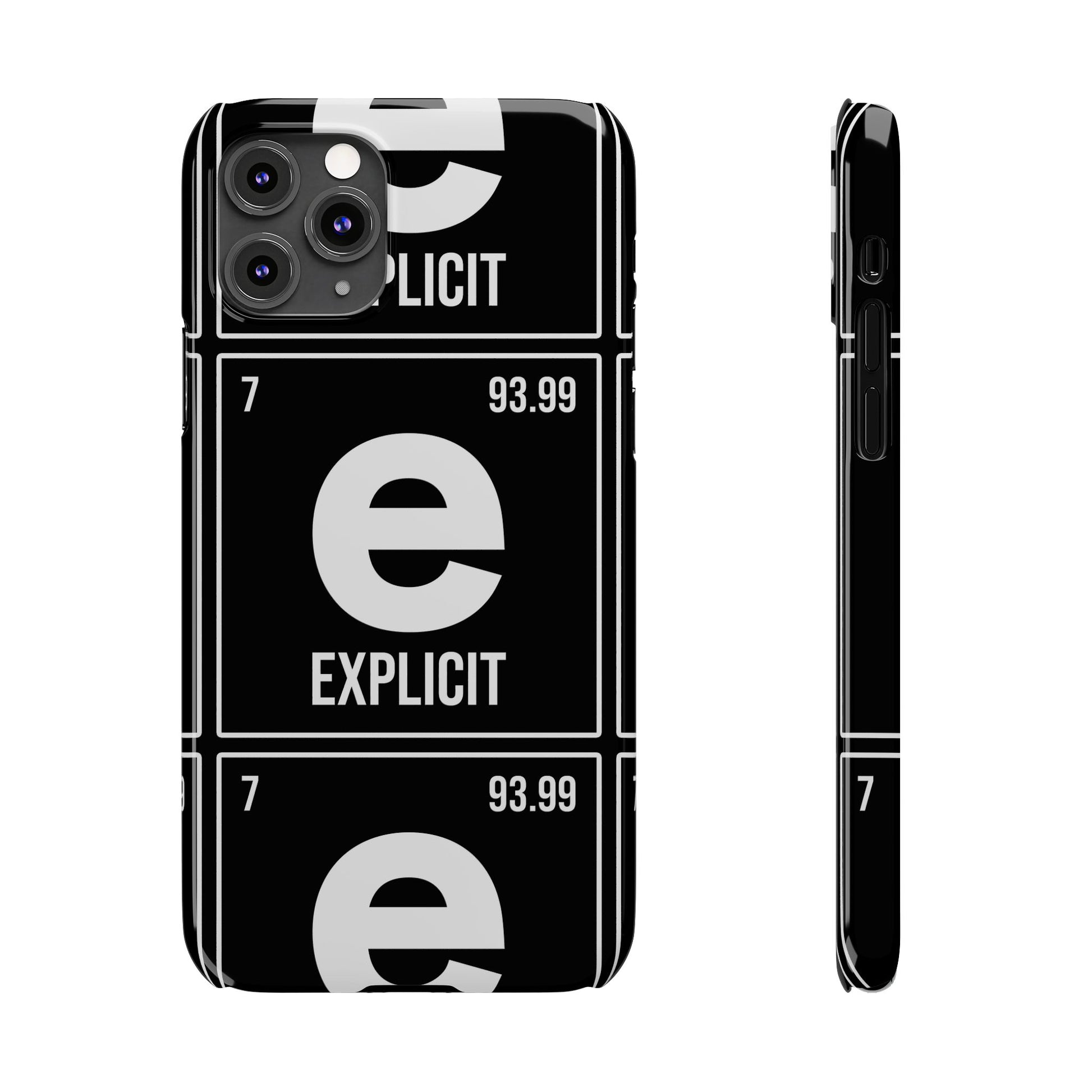 Explicit E Slim Phone Case: Urban Style & Protective Cover