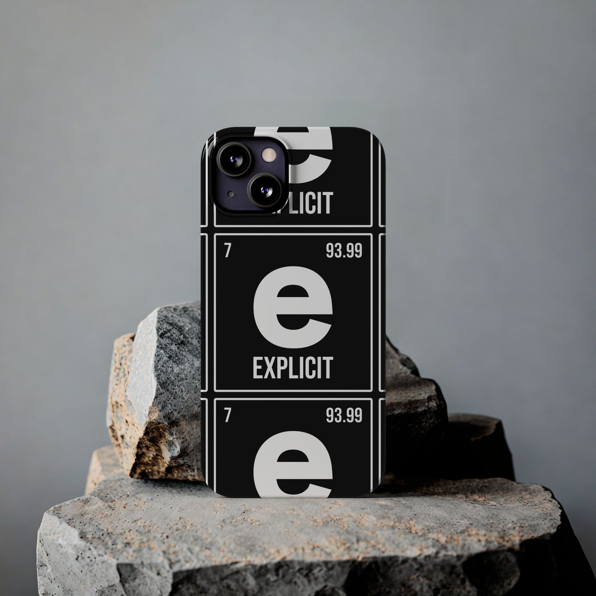 Explicit E Slim Phone Case: Urban Style & Protective Cover