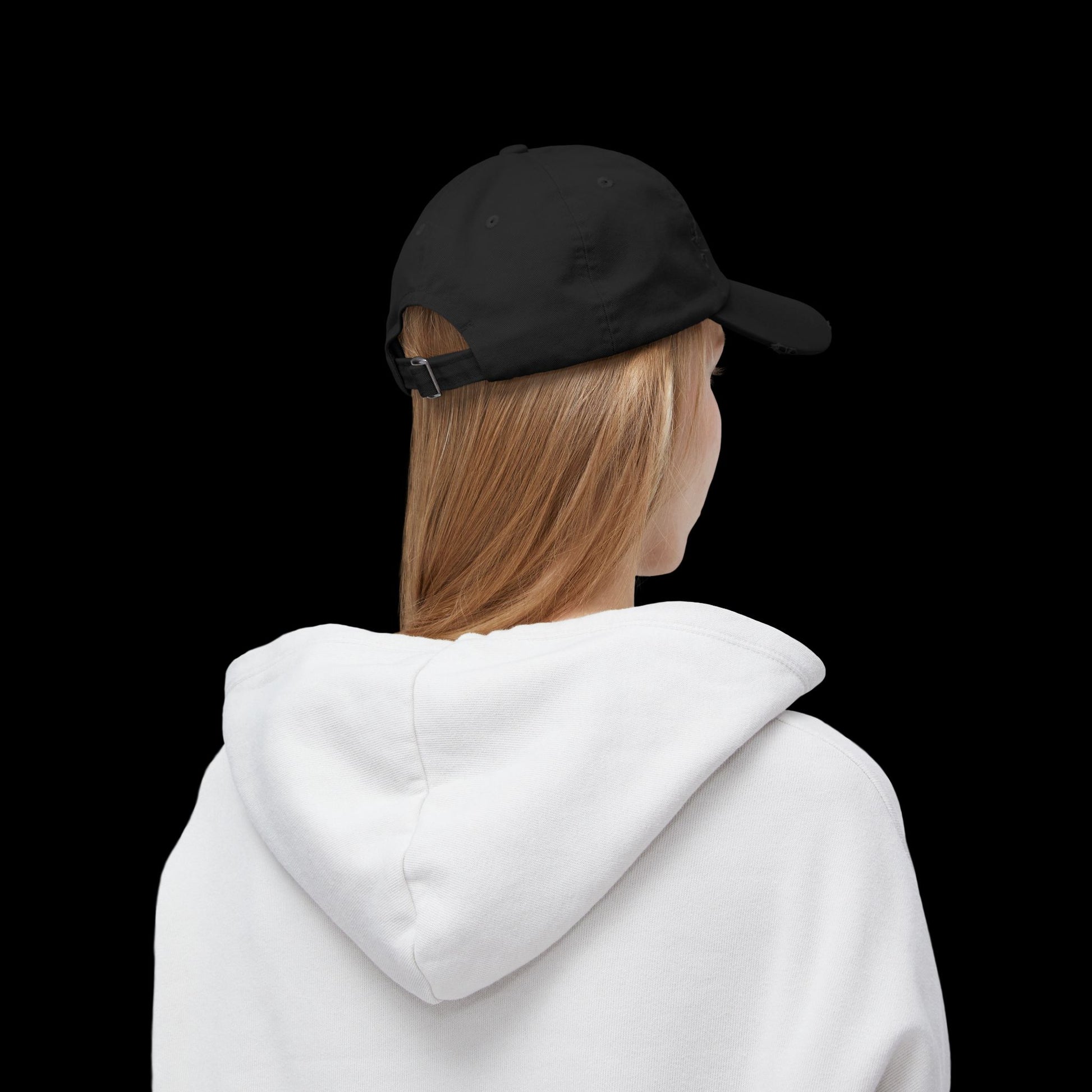 Explicit Distressed Cap: Unisex Casual Streetwear Hat