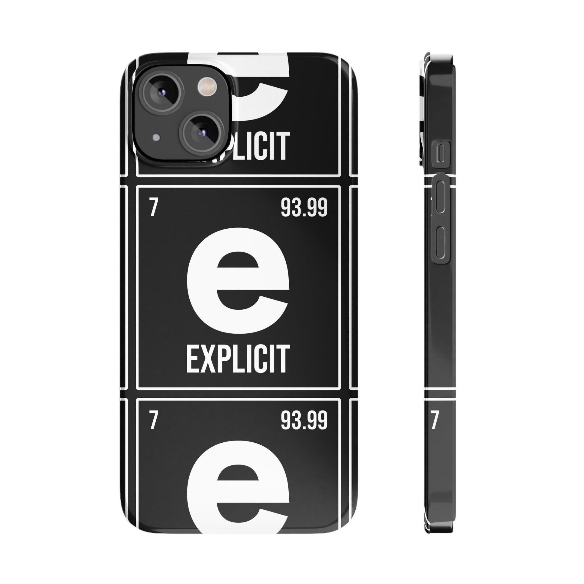 Explicit E Slim Phone Case: Urban Style & Protective Cover