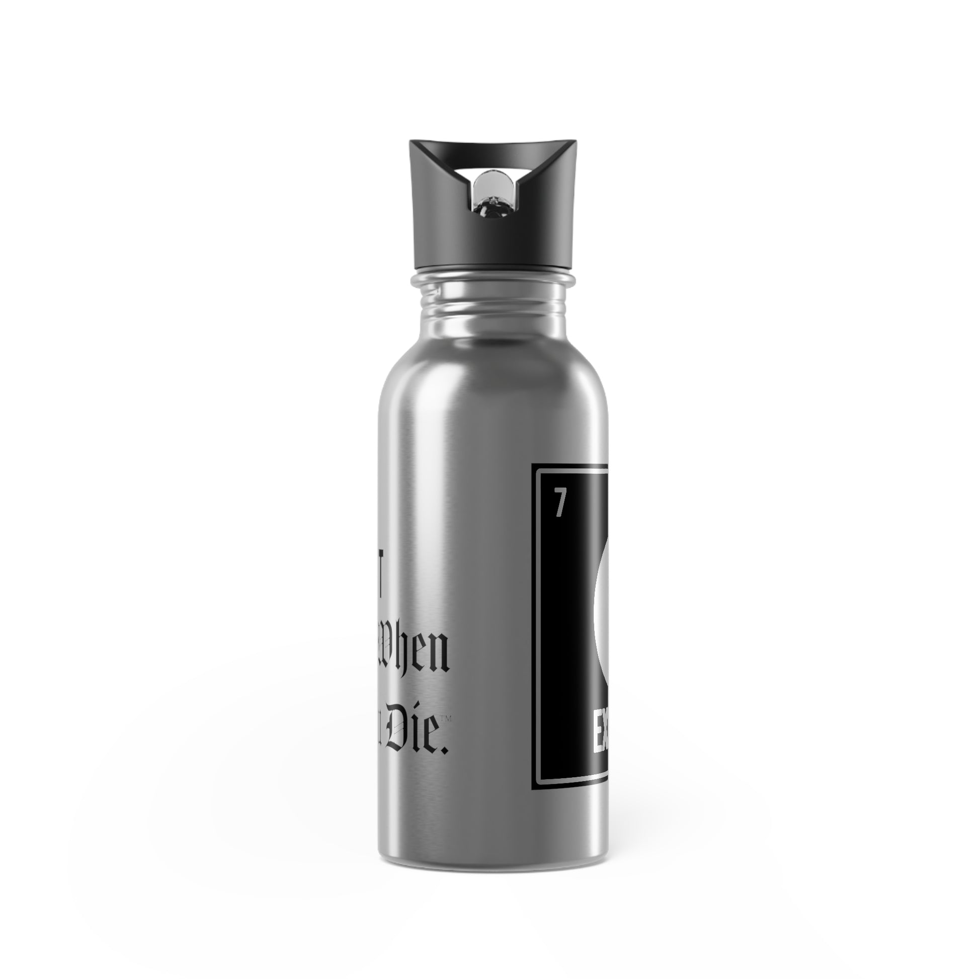 Explicit Energy Bottle: 20oz Stainless Steel Insulated Gym Bottle