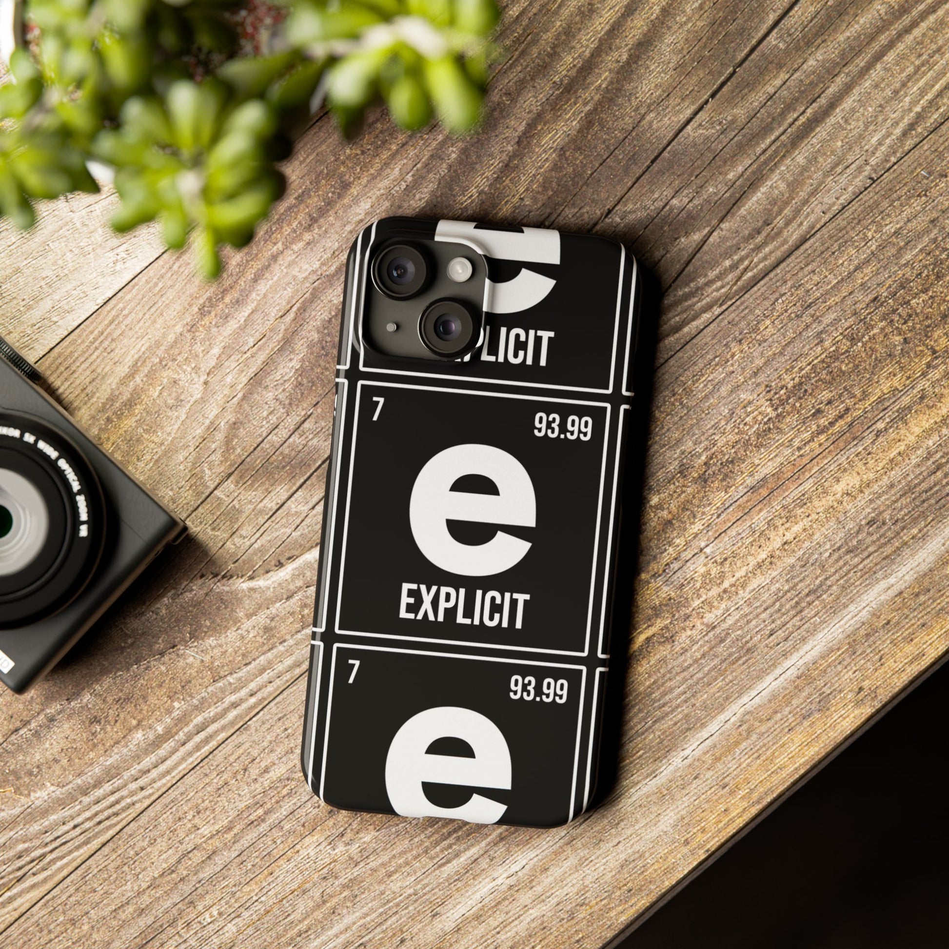 Explicit E Slim Phone Case: Urban Style & Protective Cover