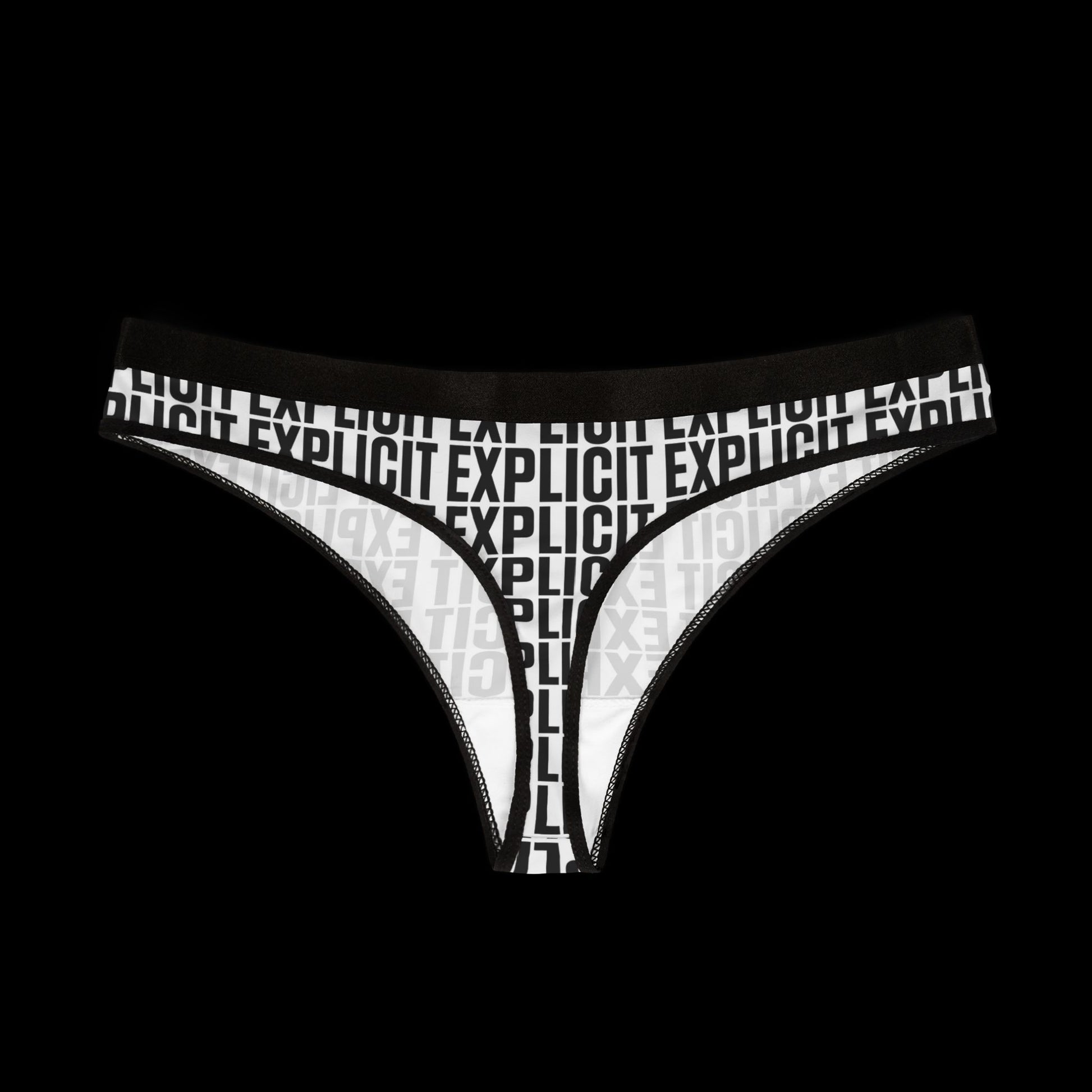 Explicit Thong: Women's Underwear for Smooth Fit & Comfort