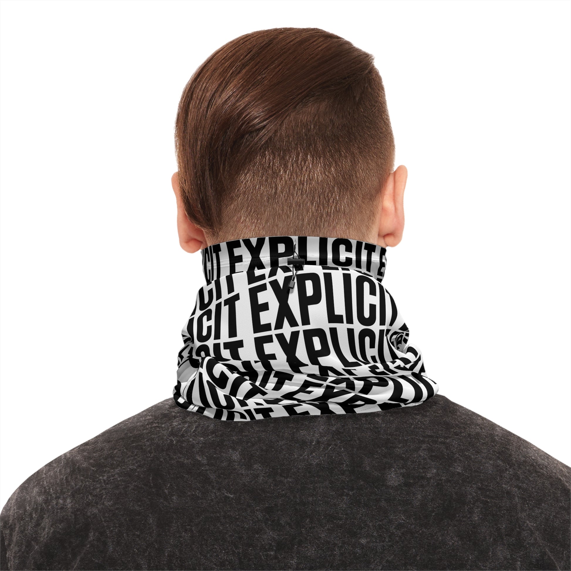 Explicit Energy Neck Gaiter: Warm, Stylish & Outdoor Ready