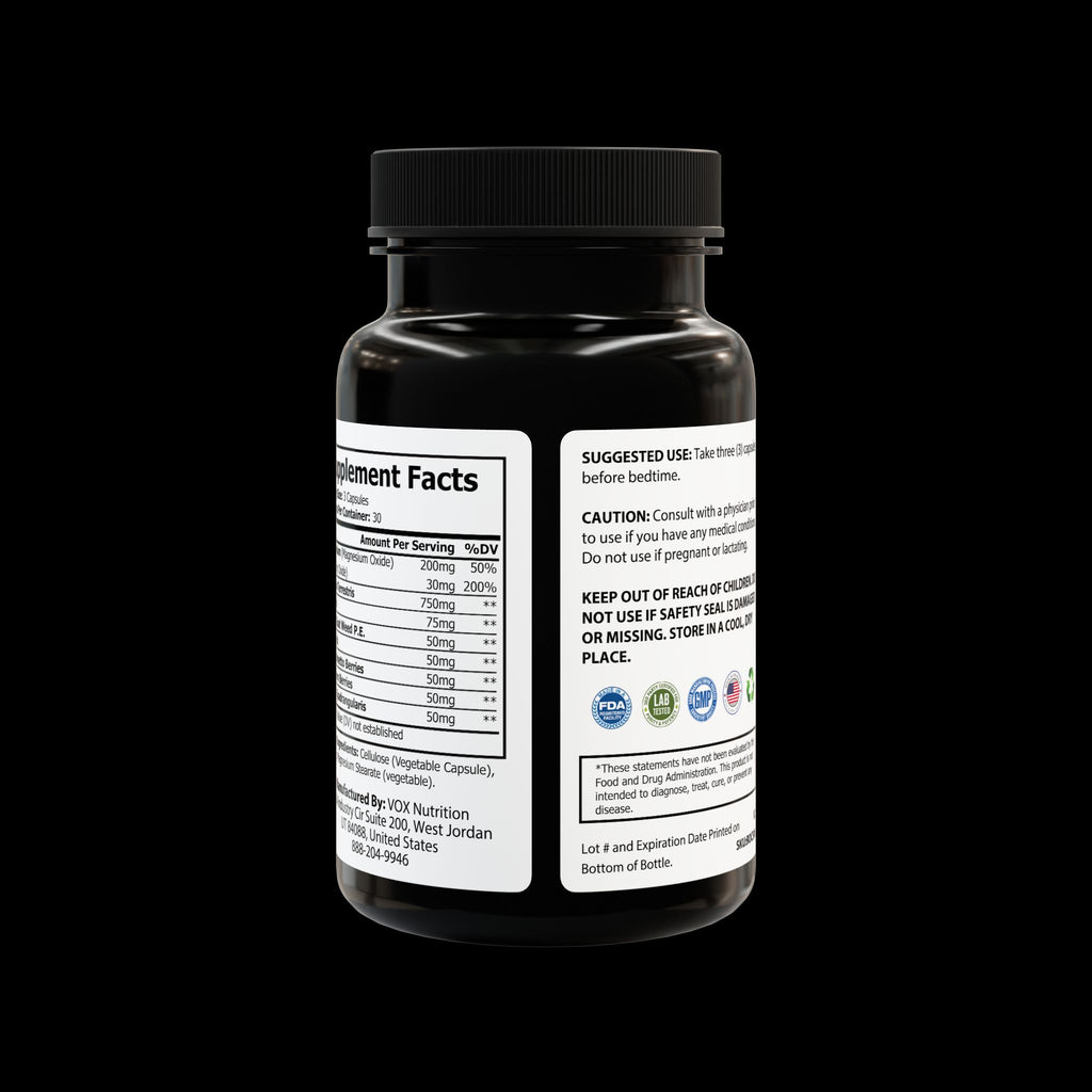 Explicit Energy Magnesium Zinc Supplement: Muscle, Sleep & Immune Support (90 Capsules)