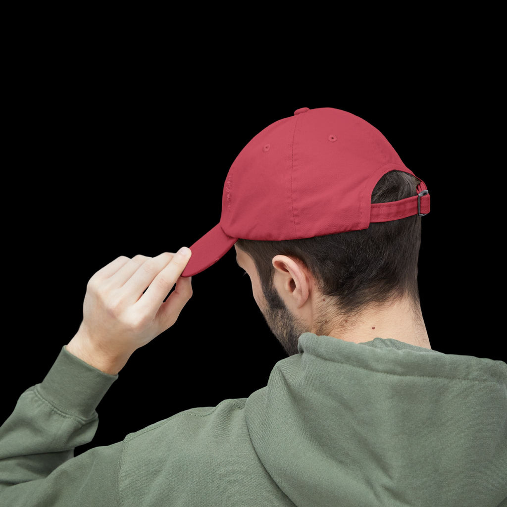Explicit Distressed Cap: Unisex Casual Streetwear Hat