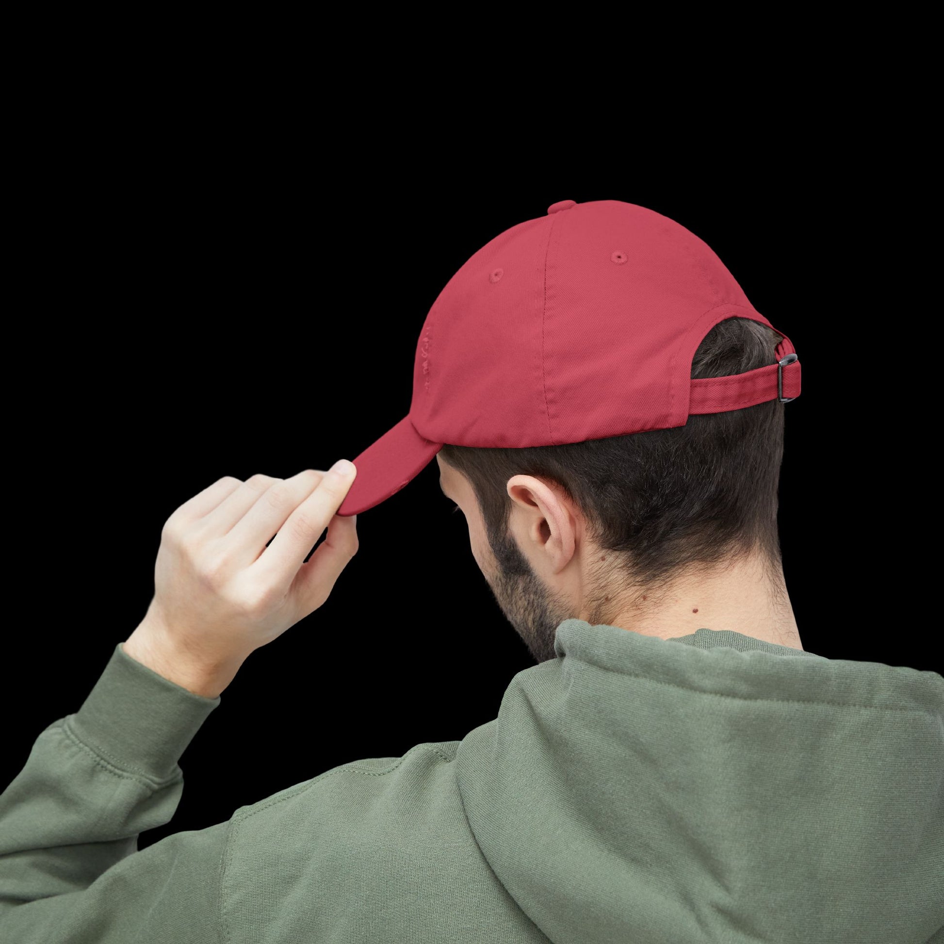 Explicit Distressed Cap: Unisex Casual Streetwear Hat