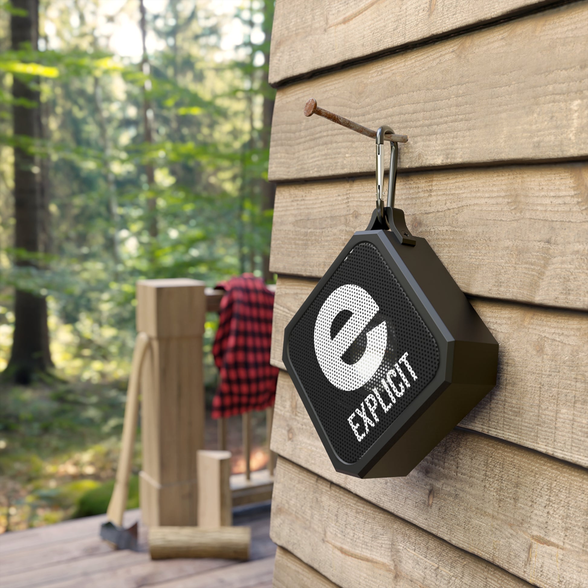 Explicit Outdoor Bluetooth Speaker: IPX6 Waterproof Portable