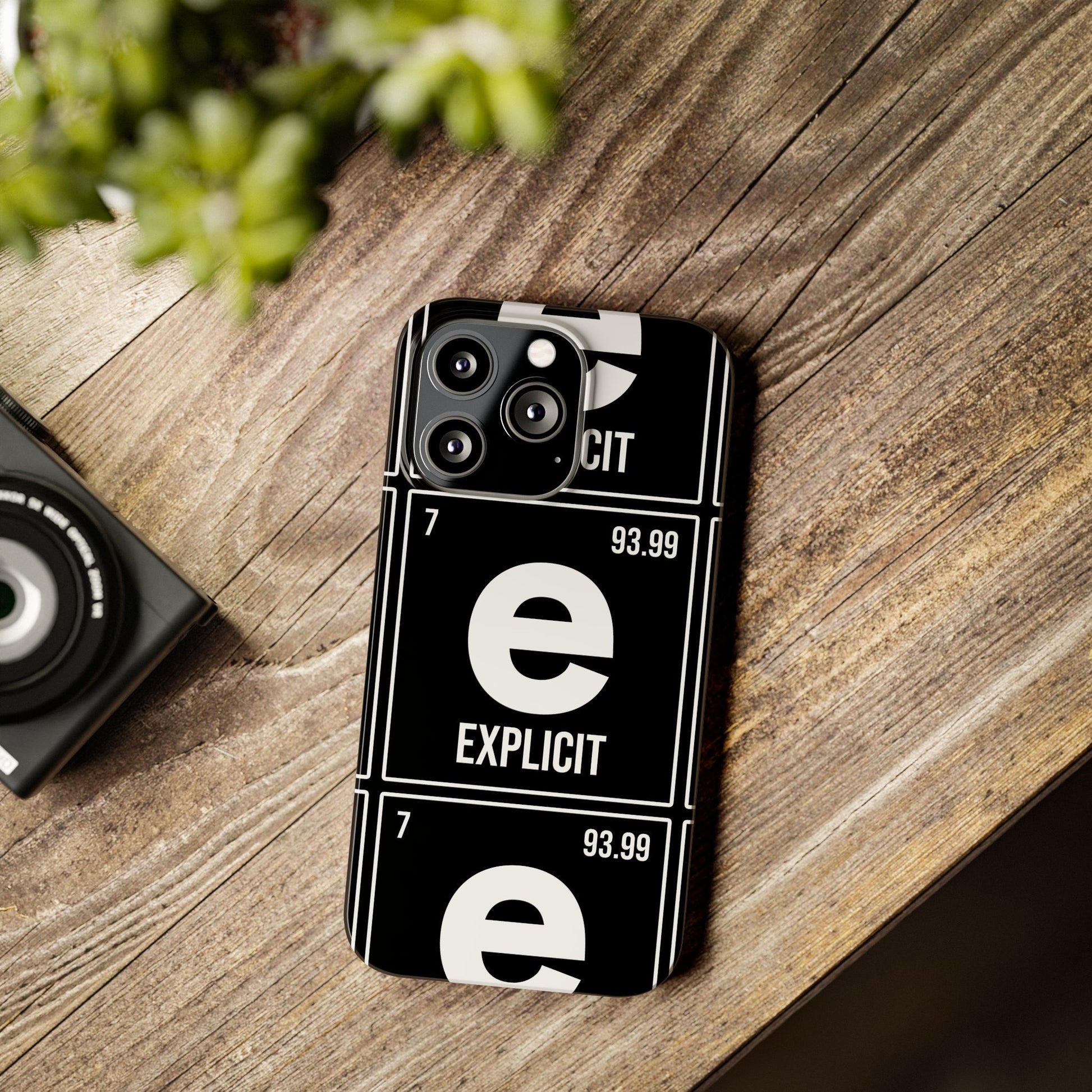 Explicit E Slim Phone Case: Urban Style & Protective Cover