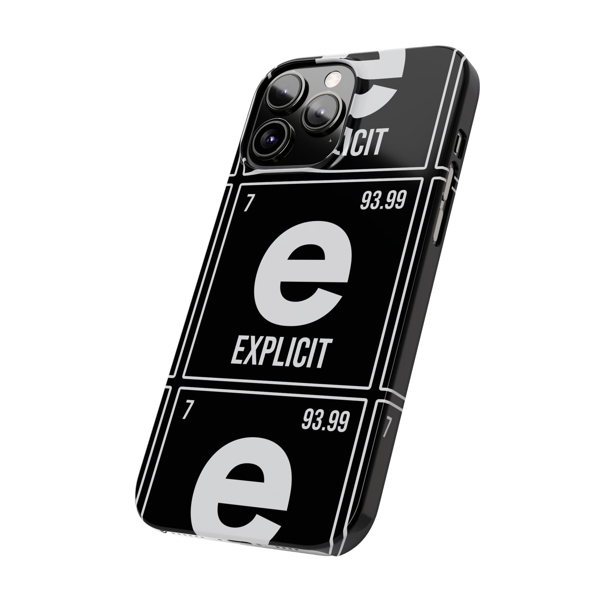 Explicit E Slim Phone Case: Urban Style & Protective Cover