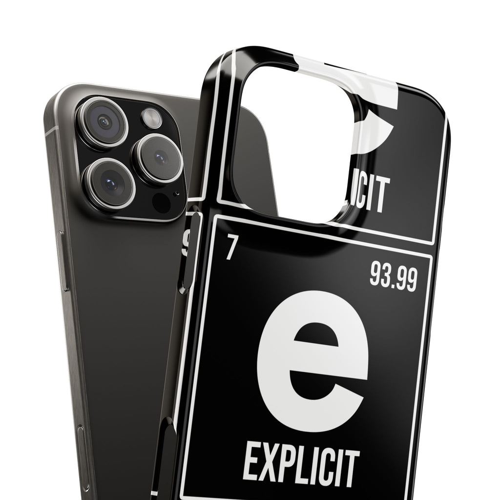 Explicit E Slim Phone Case: Urban Style & Protective Cover