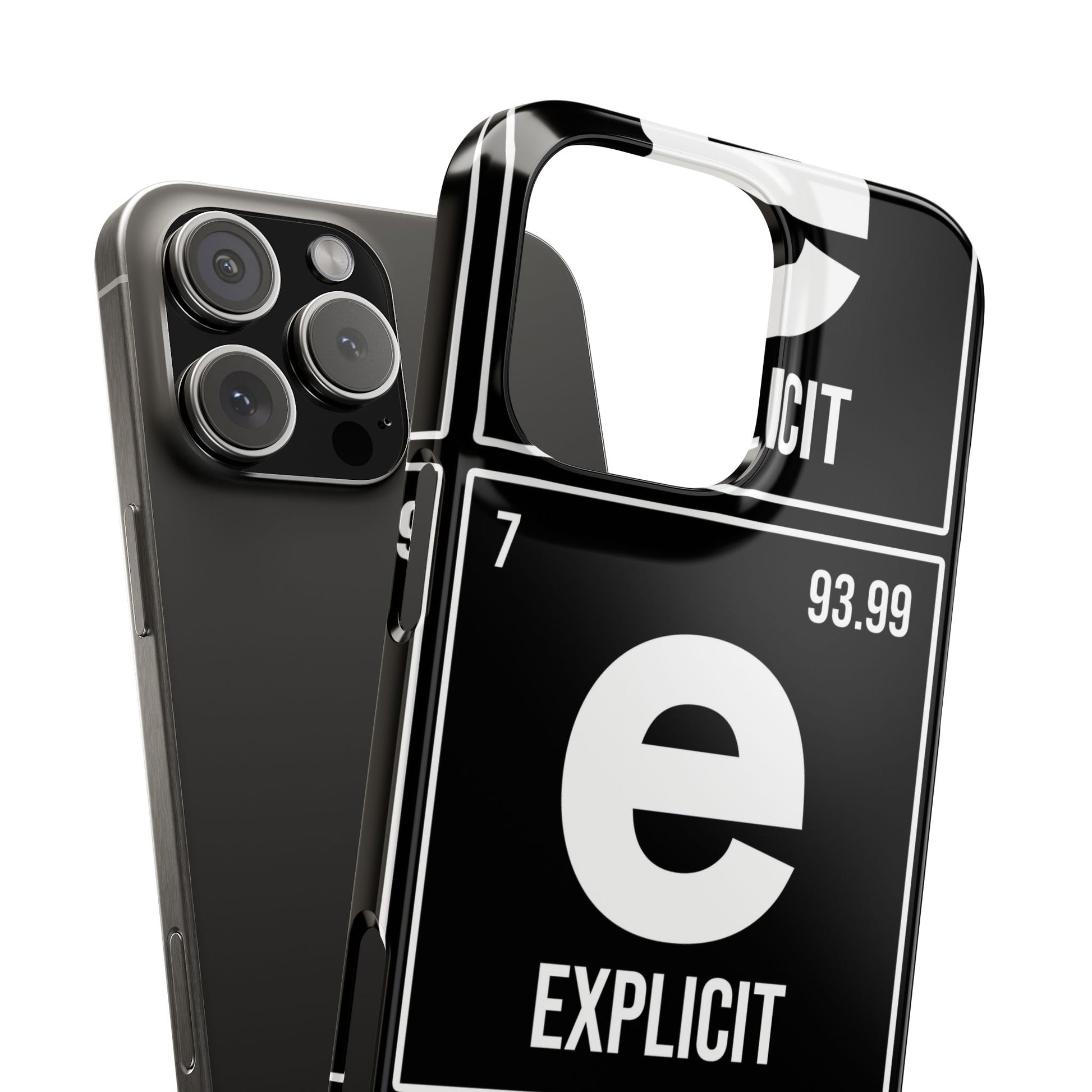 Explicit E Slim Phone Case: Urban Style & Protective Cover