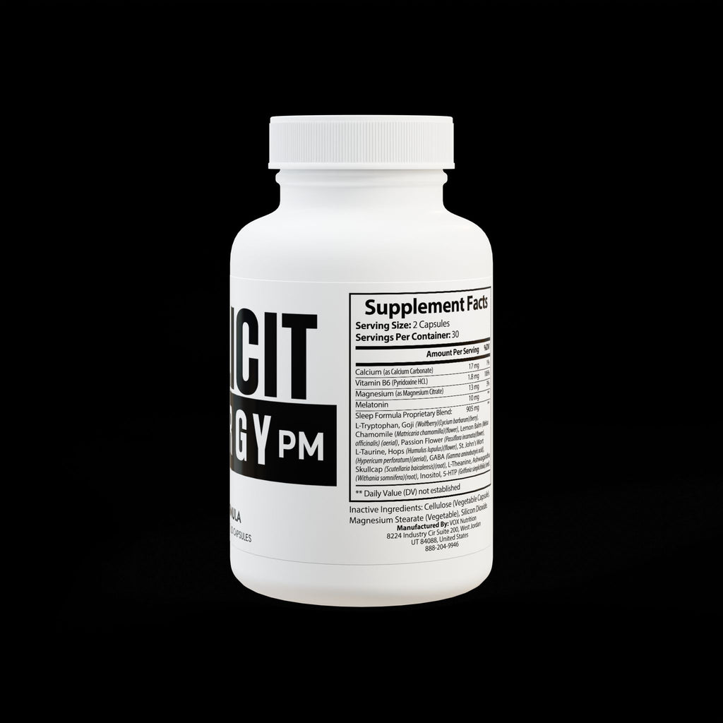 Explicit Energy Sleep Supplement: Restful Sleep & Relaxation (60 Capsules)