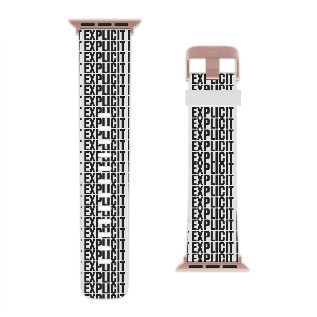 Explicit Apple Watch Band: Sport Strap, Medical-Grade Comfort