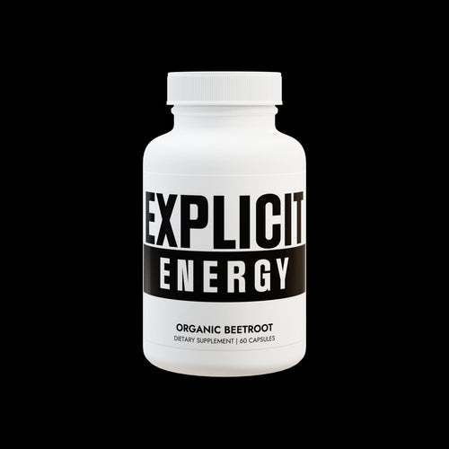 Explicit Energy Beetroot Supplement: Blood Flow & Performance (60 Capsules)