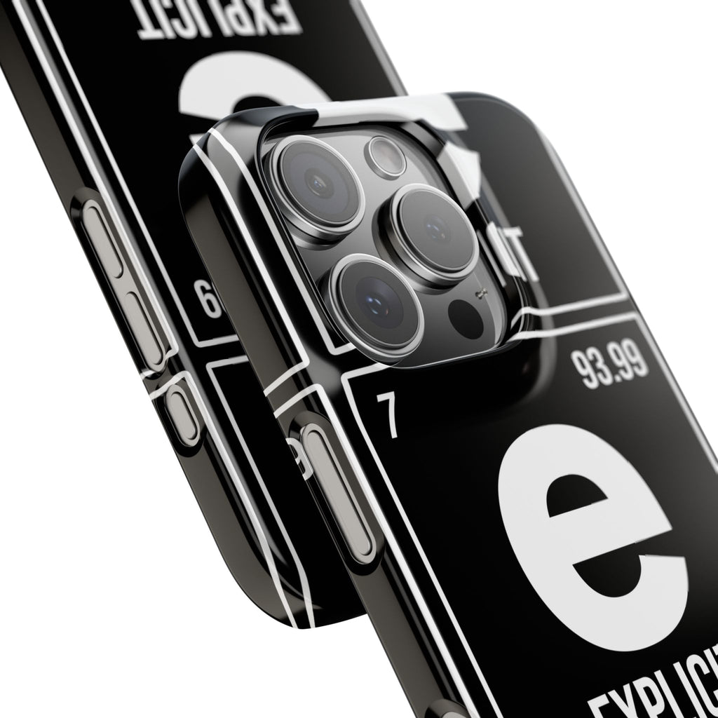 Explicit E Slim Phone Case: Urban Style & Protective Cover