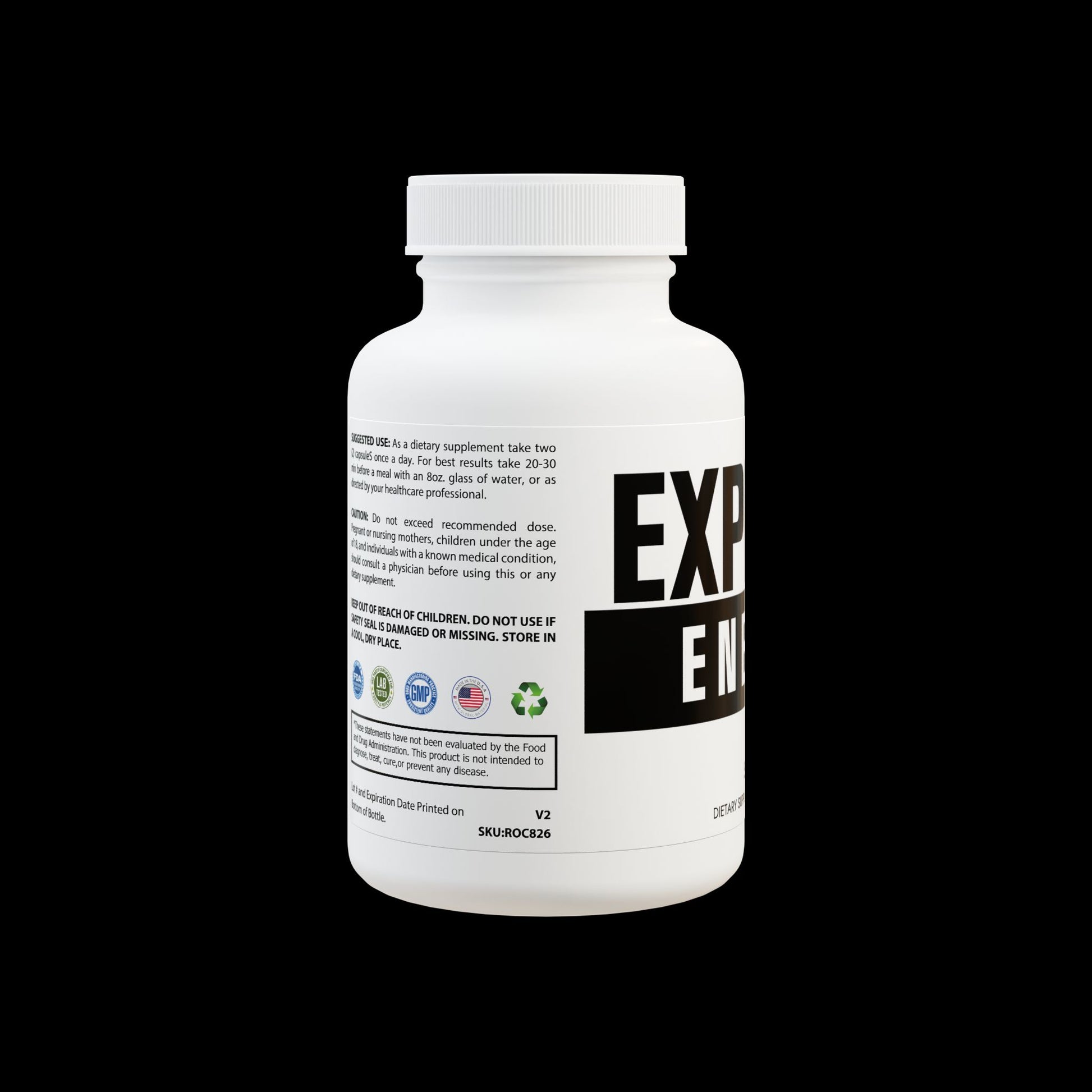 Explicit Energy 5-HTP Supplement: Mood & Sleep Support (60 Capsules)