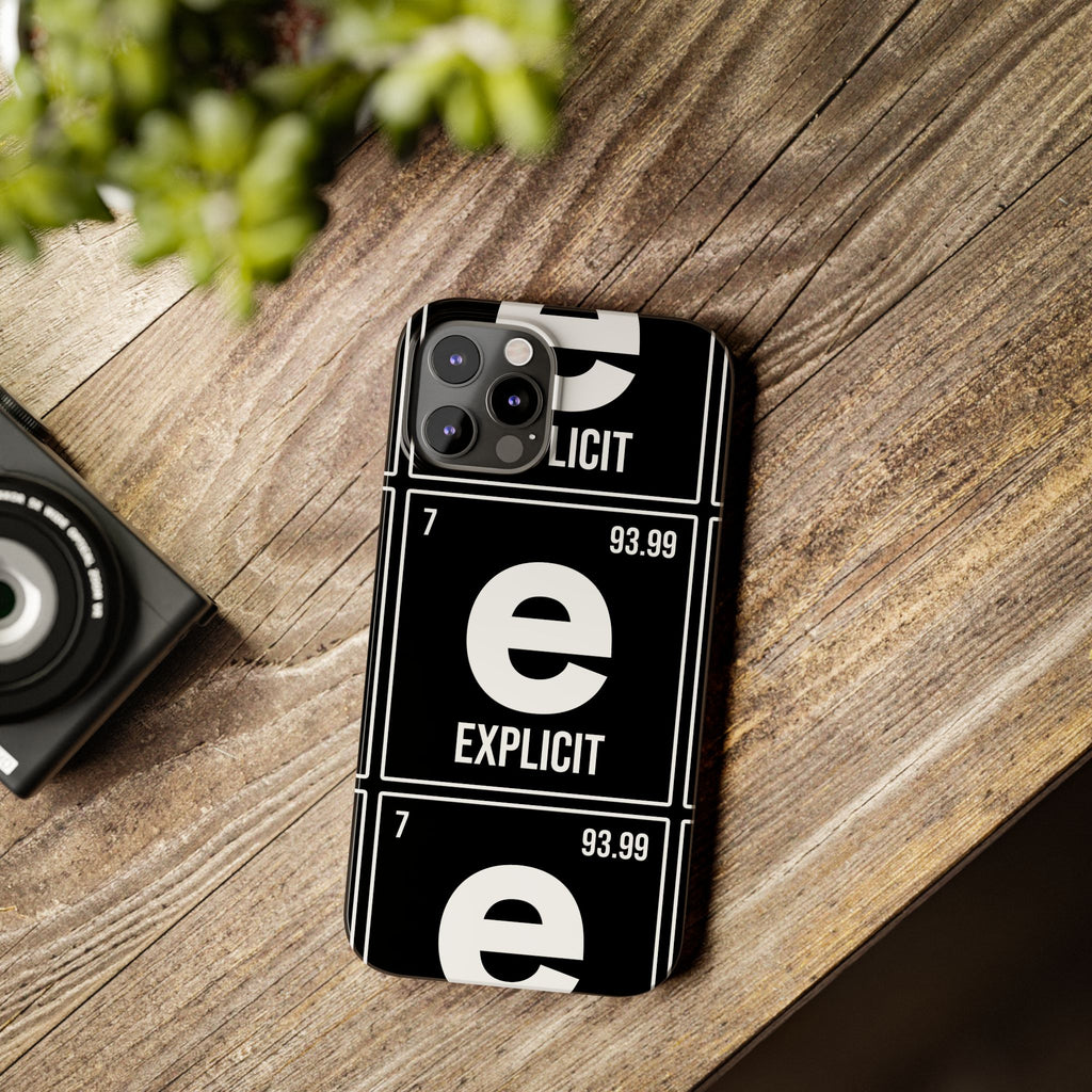 Explicit E Slim Phone Case: Urban Style & Protective Cover