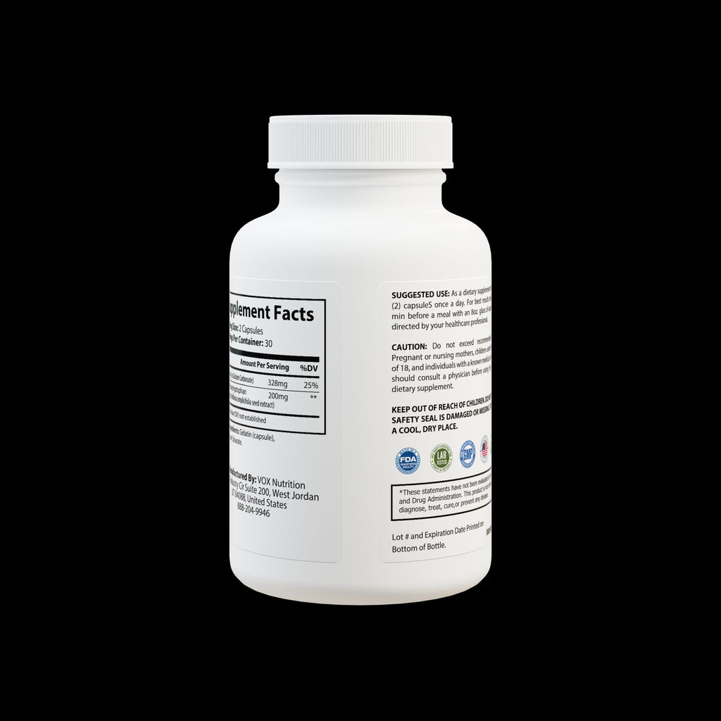 Explicit Energy 5-HTP Supplement: Mood & Sleep Support (60 Capsules)